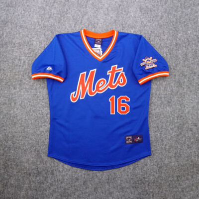 Dwight Gooden 1986 New York Mets Men's Alternate Blue 25th