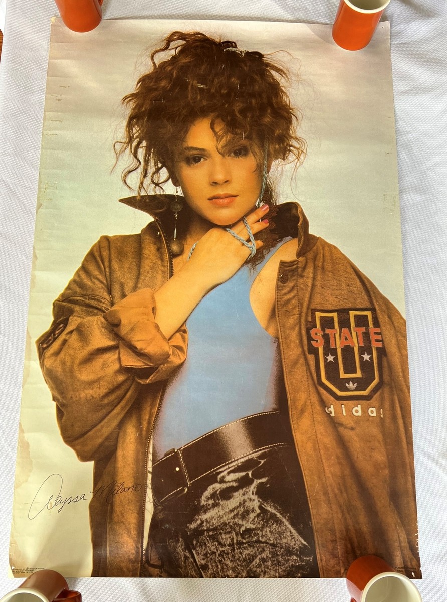 Vintage 1988 Alyssa Milano Poster 23
