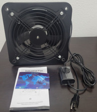 HG Power 10 Inch Shutter Exhaust Fan, 1000CFM Low Noise Exhaust Fan