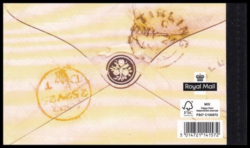 Folleto completo 2016 GB 500 Years of the Royal Mail DY16 Prestige - Imagen 2 de 2