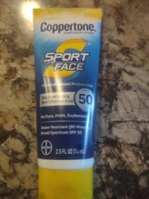 coppertone sport face