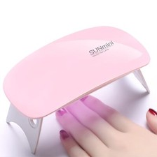 Secador de U as Port til Lampara LED UV Para Gel Manicura Mini Secado De Esmalte
