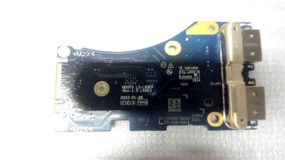 Dell Alienware M17 R5 17.3'' Genuine Laptop Dual USB Port Board w/ Cable