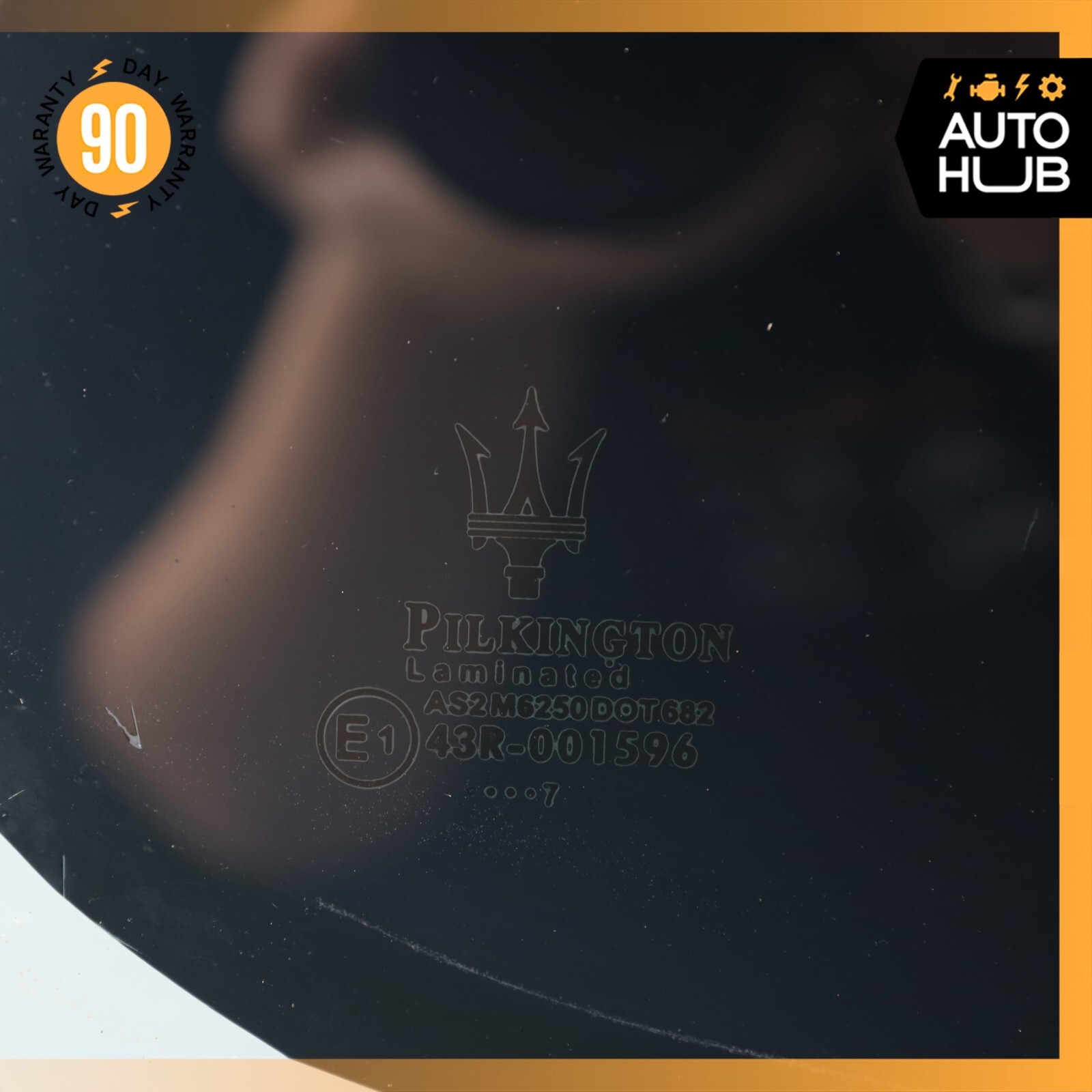 03-13 Maserati Quattroporte M139 Rear Right Side Door Window Glass OEM 75k