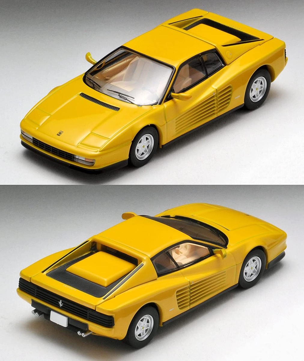 ミニカー TOMICA LIMITED VINTAGE NEO testarossa TOMICA LIMITED VINTAGE NEO 1/64 LV-N Ferrari Testarossa Yellow