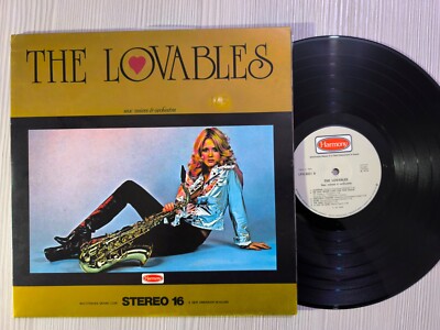 DISCO LP THE LOVABLES -SAX VOICES & ORCHESTRA - HARMONY STEREO 16 LPH8001 EX+/EX