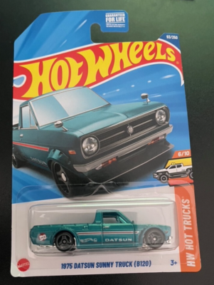 Hot Wheels - 1975 Datsun Sunny Truck (B120) Green 2025 | eBay