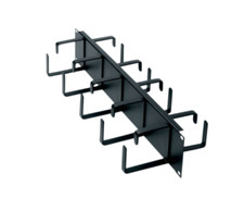 Middle Atlantic HCM-2DR 2 RU Horizontal Cable Manager with Front  Rear Ring STP