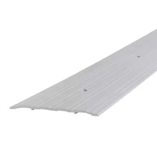 6 In. X 1/4 In. X 36 In. Silver Aluminum Commercial Flat-profile Threshold |