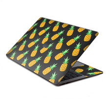 Skin Decal Wrap for MacBook Pro 13" Retina Touch pineapples grey pattern