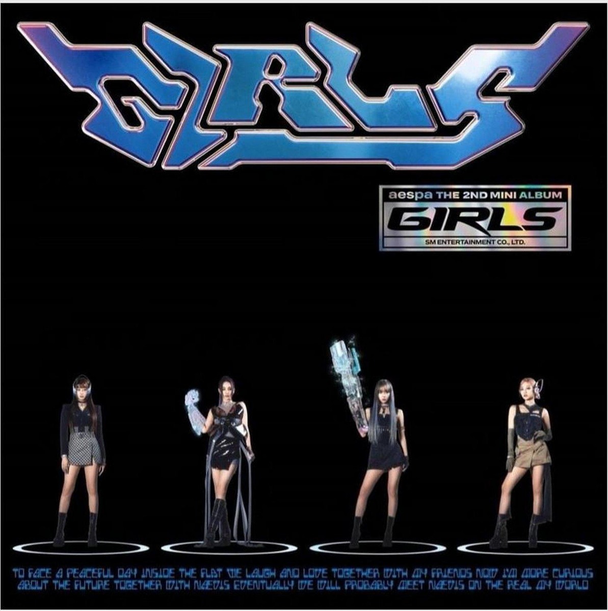 aespa GIRLS - 2nd Mini Album (International Ver.) K-POP 2022 * CD+