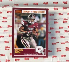 KYLIN HILL 2021 Panini Chronicles Draft #56 Score Rookie Card Packers pink