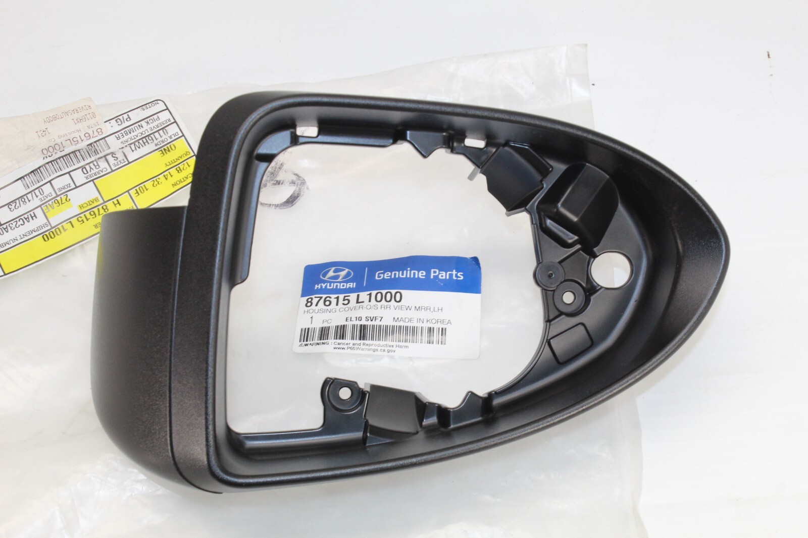 2020 2021 Hyundai Sonata Left Driver Side Mirror W/ Camera Blue 