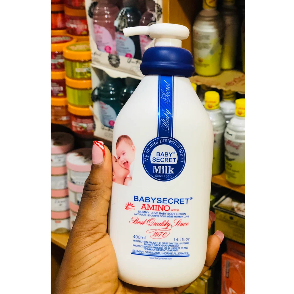 BABY SECRET AMINO ACIDS Baby Secret Aminoácidos Original Loción Corporal 400ml - Protección Desde el Nacimiento