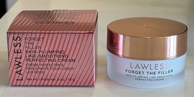 Lawless Beauty Forget The Filler Perfecting Cream Moisturizer .5oz/15g NIB