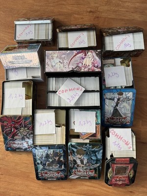 YuGiOh! Sammlung Common Karten 12kg
