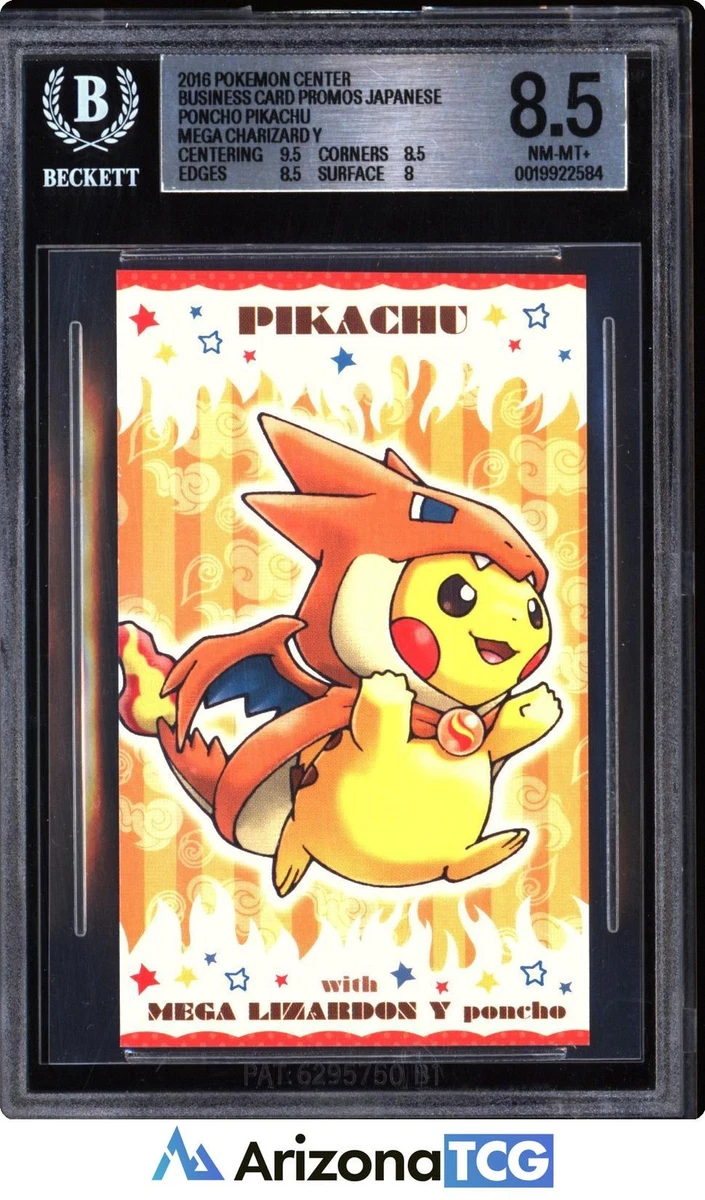 Collectible Individual 8.5 Graded Pikachu Pokémon TCG Card Games