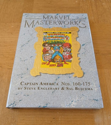 Marvel Masterworks Captain America Vol 231 #160-175 Limited to 800 OOP Sealed!!