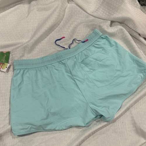 Lilly Pulitzer Shorts Luxletic Run Around Beach Resortwear Large Neu mit Etikett blau - Bild 6 von 7