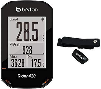 Drahtloser Fahrradcomputer BRYTON Rider 420H | B-WARE