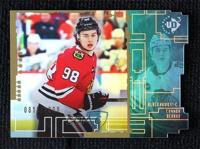 2023 Extended Series 1998-99 UD3 Blue /1000 Connor Bedard #UD3-3 Rookie RC 18lg