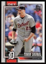 2026 Topps Series 1 Celebration Tarik Skubal #300 Detroit Tigers