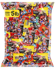 Assorted Chocolate Candy Mix - Individually Wrapped Milk, Dark, and White Chocol