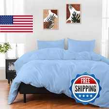 Arlinen Emperor Size Duvet Cover Set 100 Egyptian Cotton 3 Piece Bedding Set