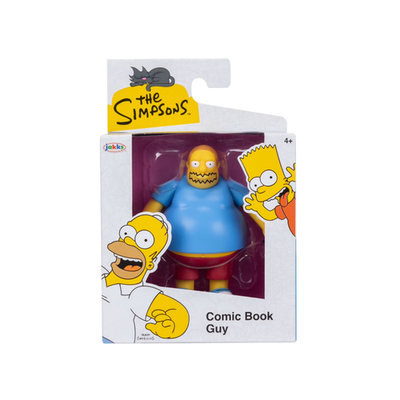 #ad 2025 The Simpsons COMIC BOOK GUY 2.5quot; Action Figure Jakks Pacific NEW Read $16.95