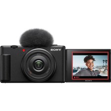 Open Box Sony ZV-1F Vlogging Camera Black
