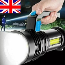 25000000lm Most Powerful USB Rechargeable LED Flashlight Super Bright Torch Lamp