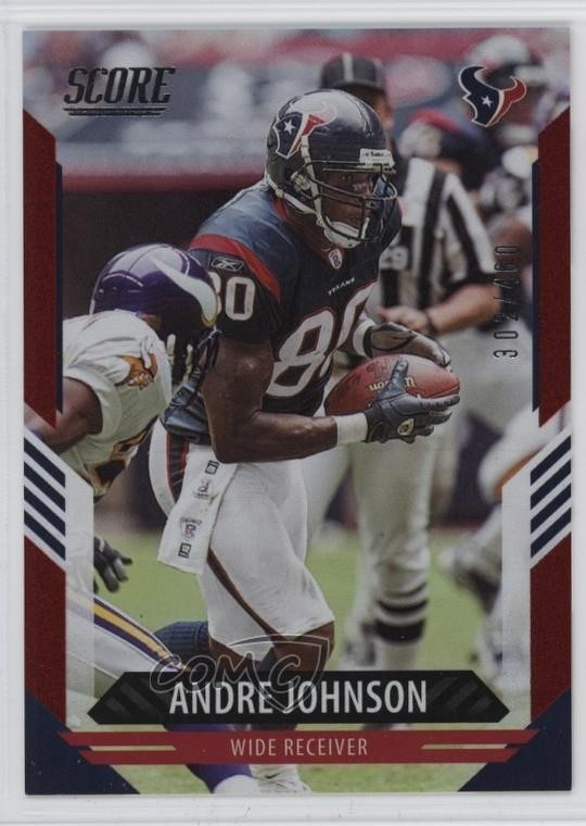 2021 Score Dots Red 302/460 Andre Johnson #159 HOF 03rx