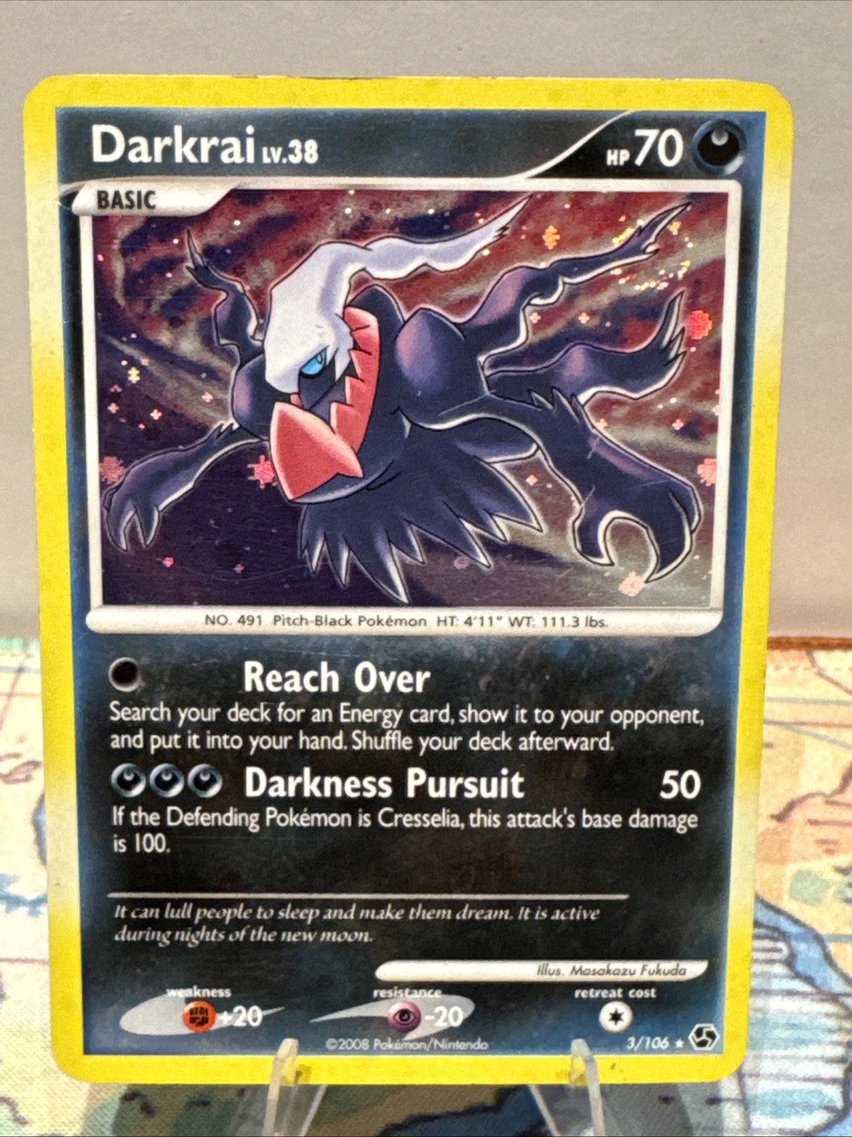 Darkrai 3/106 Great Encounters Holo