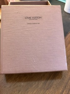 Authentic Vintage Louis Vuitton Box W/ Epi Textured Top Gift Storage Trinkets