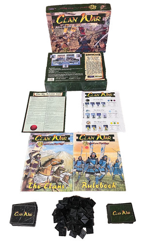 Incomplete Clan Wars the Legend of the Five Rings by AEG