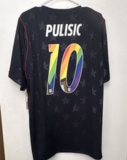 Men's Nike USMNT 2026 #10 Pulisic Pride Away Replica Jersey - Stars 2X NWT