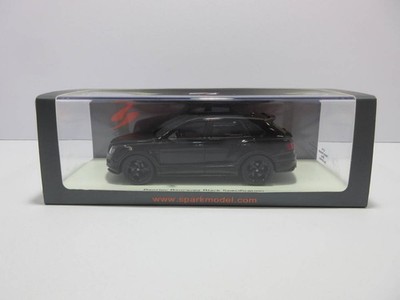 1/43 Spark Bentley Bentayga black style model car Minicar