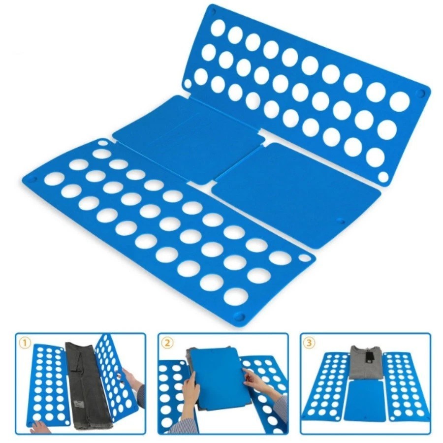 Adjustable T-Shirt Clothes Fast Folder Folding Board Laundry For Adult Organizer