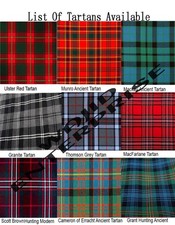 Clan Tartans Acrylic Wool Shawl for Women's - 90+ Colors Size 54" By 54"
