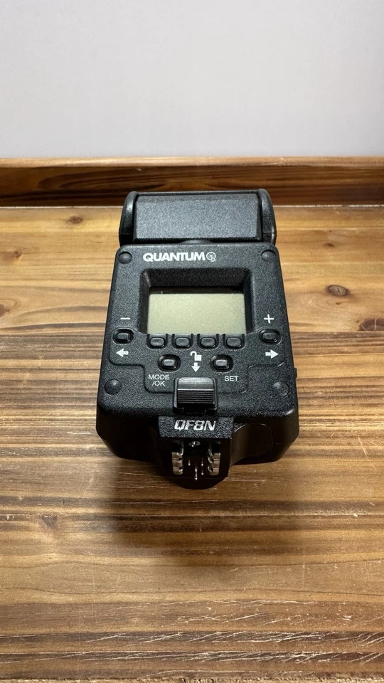 Cámara flash Nikon Quantum Qflash Trio QF8N falta batería, cable, bombilla Foto 3 de 4