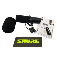 Shure SM7dB NEW Dynamic Microphone Built In Preamp Streaming Podcast Recording