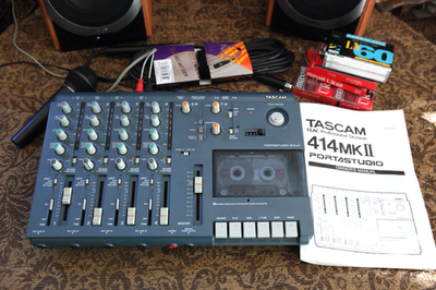 TASCAM Portastudio 414MKII 4-track Cassette Recorder for sale