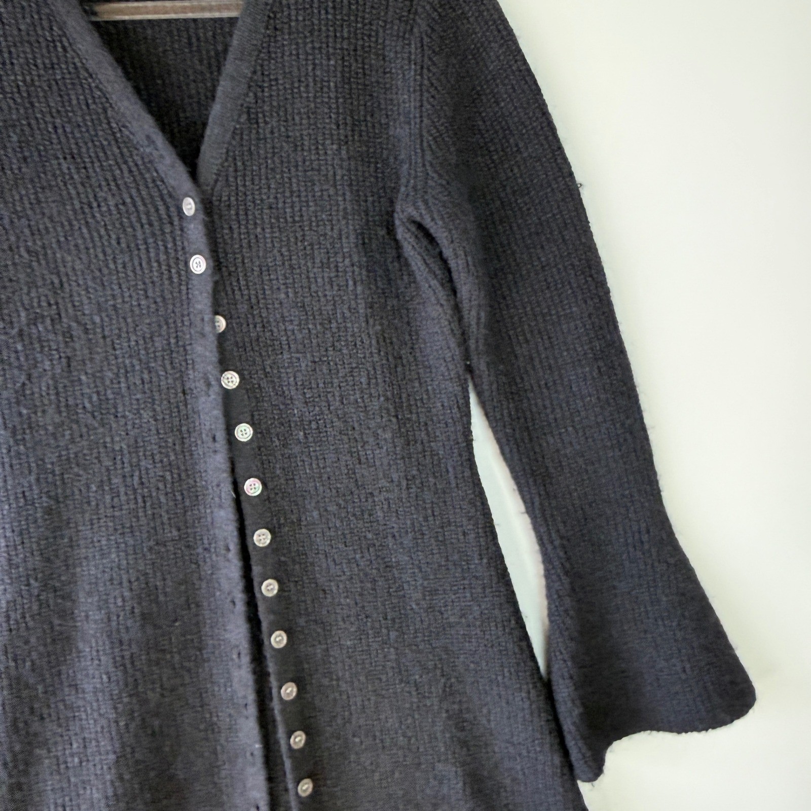 Commense Stacking V-Neck Split Breasted Sweater D… - image 4