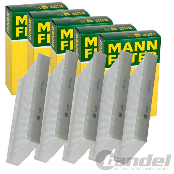 5X MANN-FILTER Cu 3240 Innenraumfilter Pollenfilter 5-STÜCK!-image