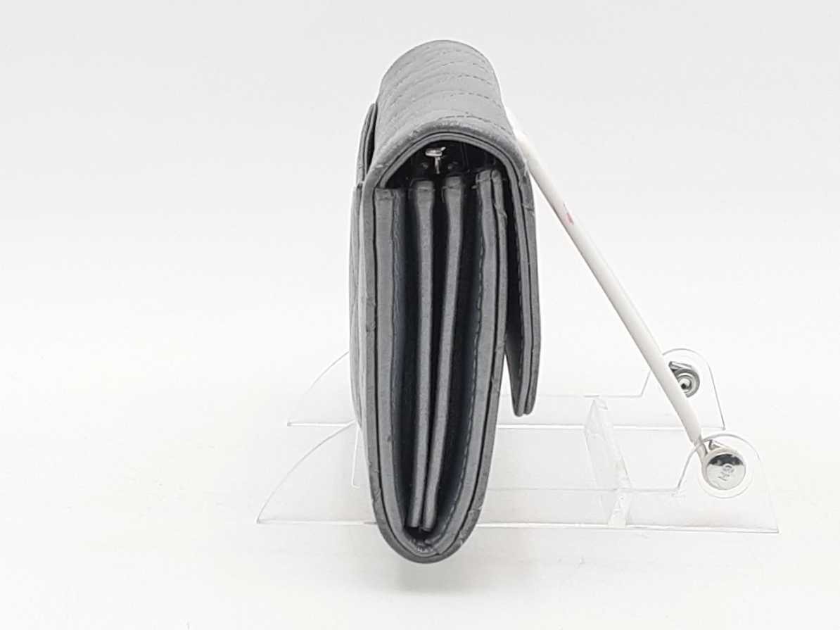 Chanel Continental Interlocking Cc Logo Trifold B… - image 5