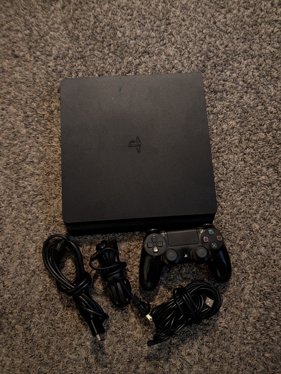 Sony PlayStation 4 PS4 500GB Console Bundle HDMI Black - CUH-1215A