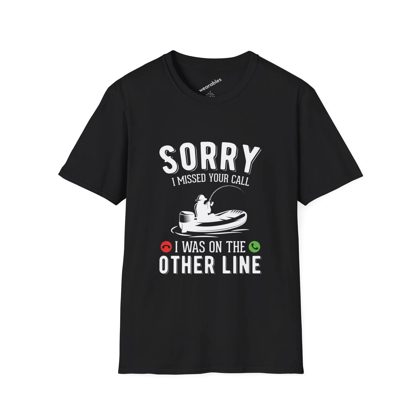 Sorry I Missed Your Call Fishing T-Shirt | Funny Fishing Shirt to go Fishing
Opens in a new window o