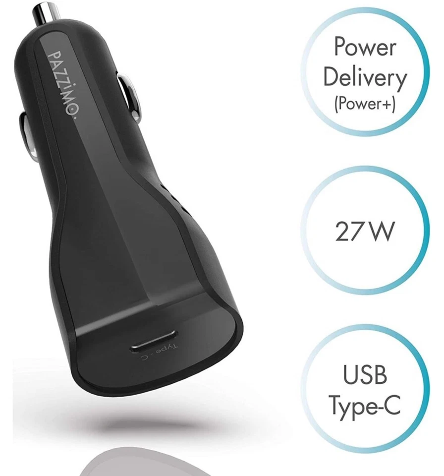 KFZ Schnell-Ladekabel USB-C 3A 27W Adapter Ladegerät für Tablet PC iPad Pro 4 3 - Bild 2 von 4