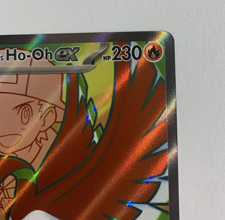 JCC Pokémon Rivales Destinos Ethan's Ho-Oh EX Ultra Raro Tarjeta Artística Completa 209/182 Foto 4 de 4