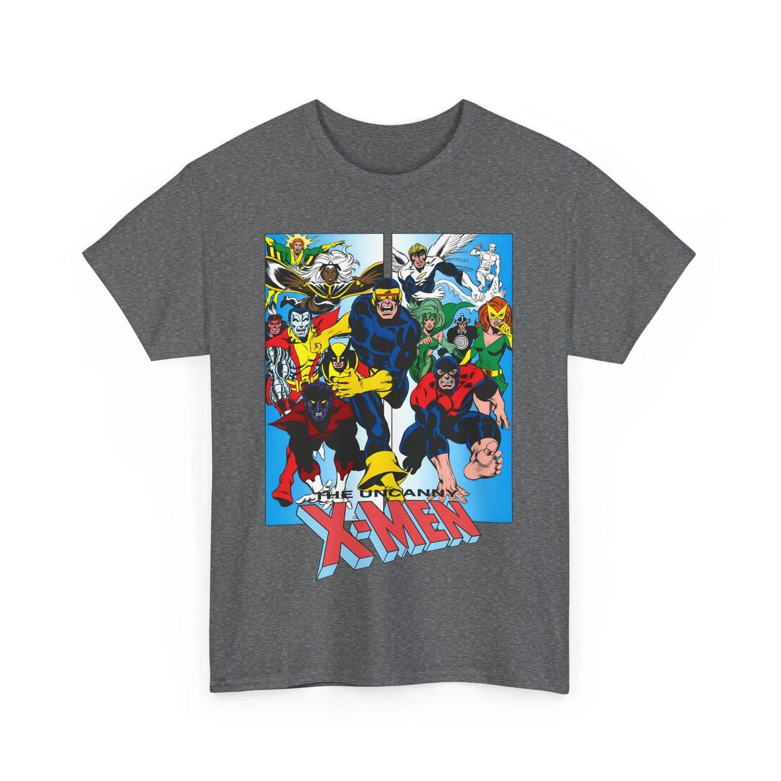 Uncanny X-Men T-Shirt - Dave Cockrum Art - Marvel Comics - Wolverine, Storm